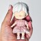 miniature dress doll clothes ob11 Lati white YMY mini dress product 1
